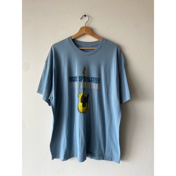 2006 Bruce Springsteen & The Street Band Blue T-Shirt - Picture 1 of 5